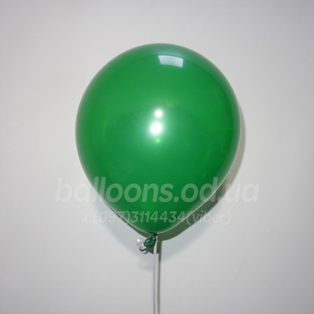 Темно-зеленый бутылочный шарик